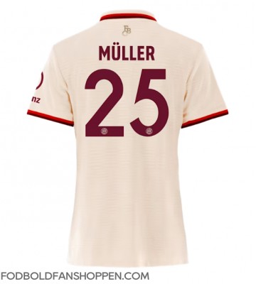 Bayern Munich Thomas Muller #25 Tredjetrøje Dame 2024-25 Kortærmet